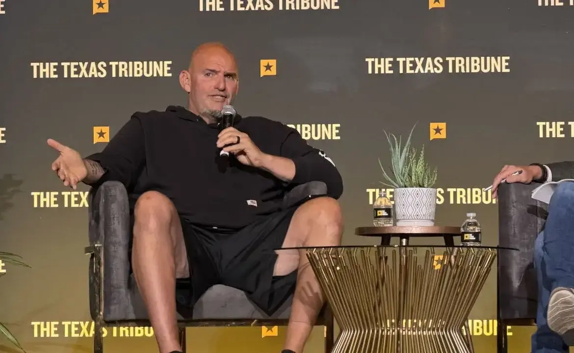 John Fetterman accidentally calls himself a ‘lifelong Republican’ at Texas Tribune Festival