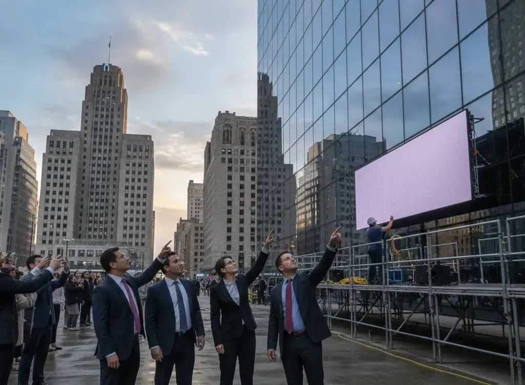 Detroit Giant Swaps Wall Street Tradition for Tech Hub Status