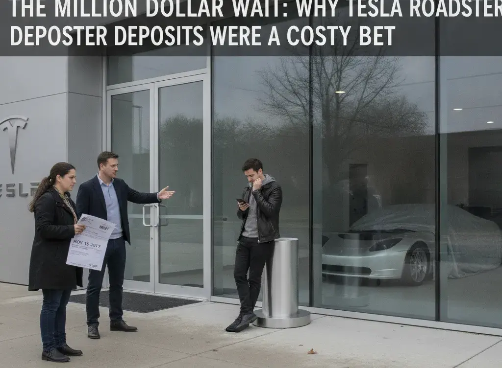The Million Dollar Wait: Why Tesla Roadster Deposits Were a Costly Bet