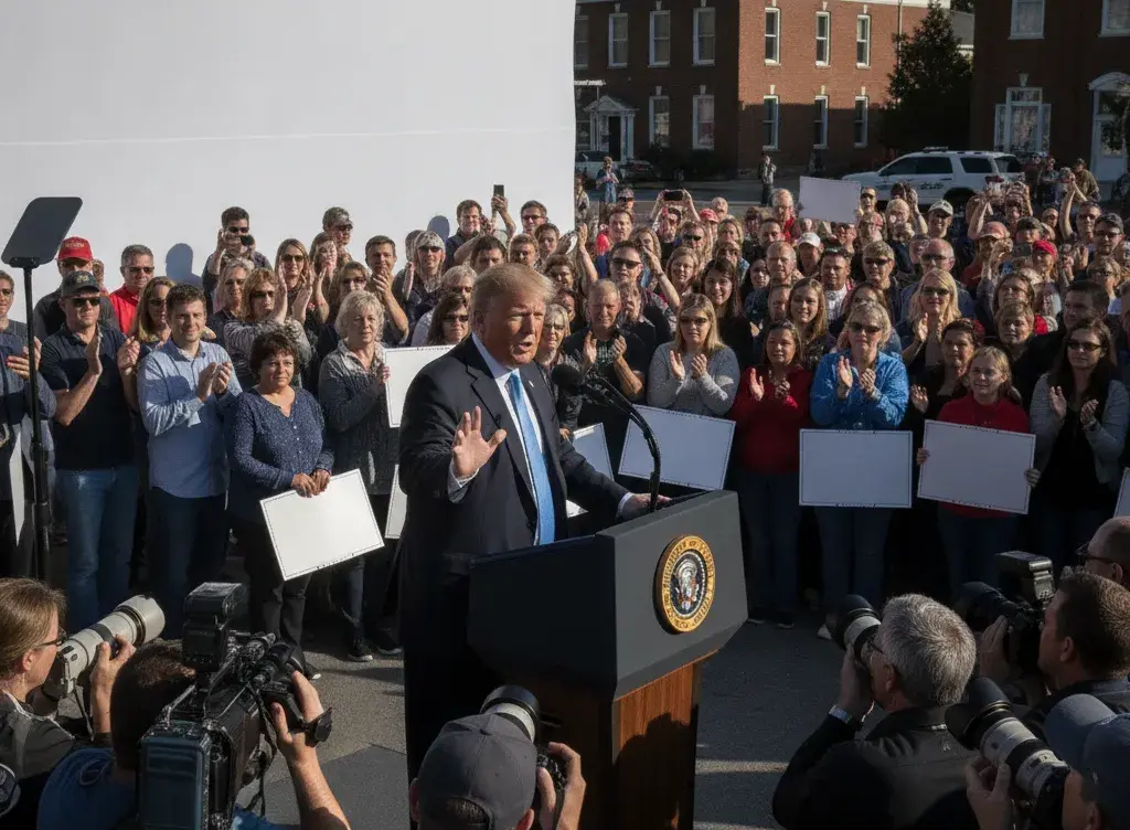 Trump Ties Policy Wins to Midterm Victories in High Stakes Campaign Gamble