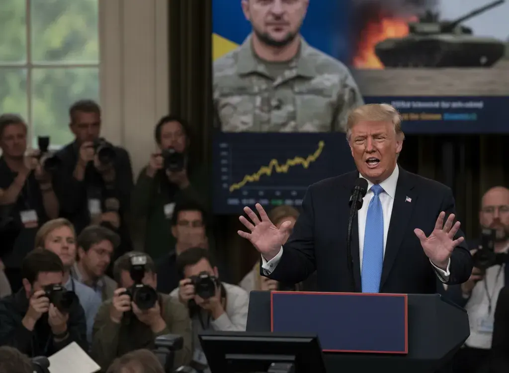 Trump Blasts Zelensky Over War Origins and Calls For Leadership Change
